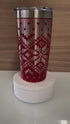 Snowflake Engraved Tumbler
